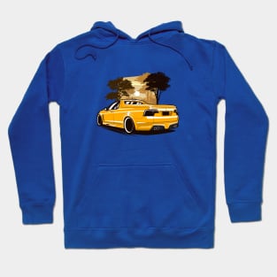 Yellow HSV GTS Maloo Safari Hoodie